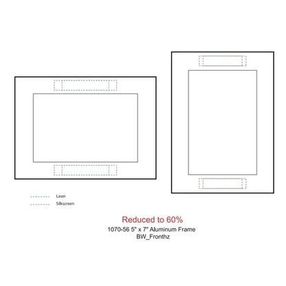 5" x 7" Aluminum Frame