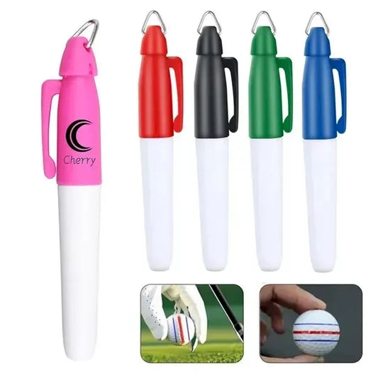 Golf Ball Marker Line Drawing Pens