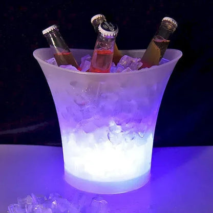 5L LED Champagne Ice Bucket