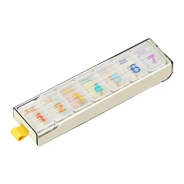 Portable 7 Day Medicine Box