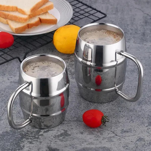 14oz Double Wall Stainless Steel Beer Mug