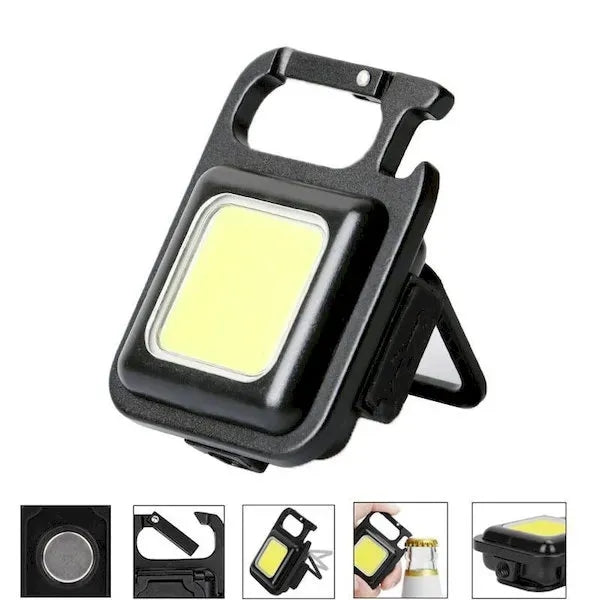 Rechargeable COB Worklight with Carabiner