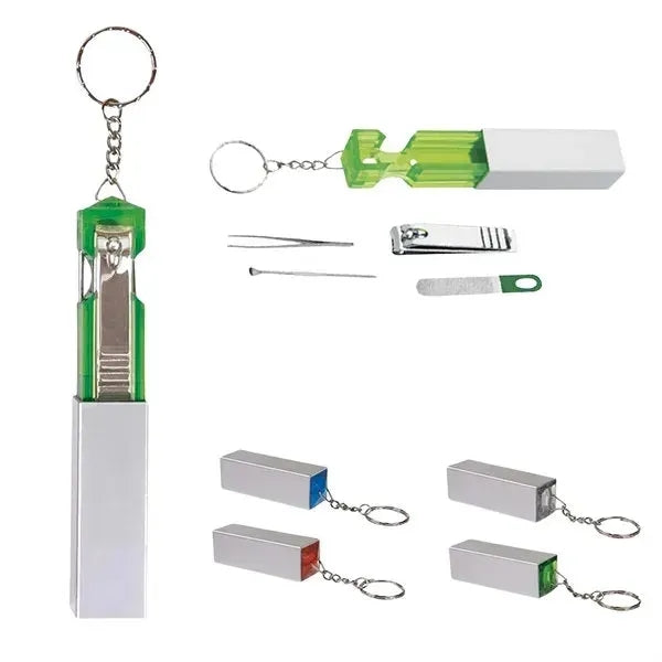 4pcs Manicure Set Keychain