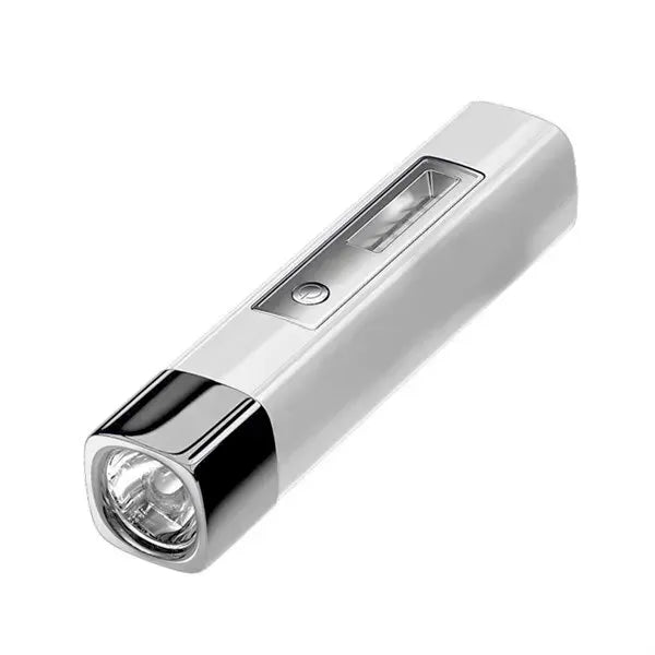 Portable strong light flashlight with power bank