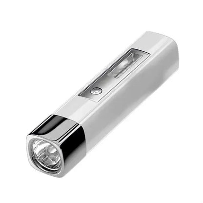 Portable strong light flashlight with power bank
