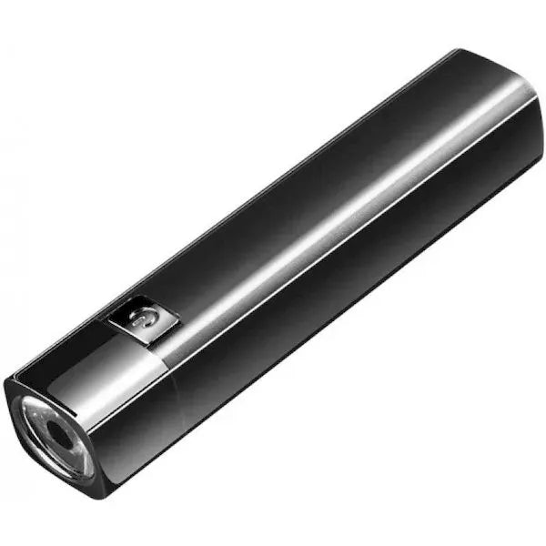 Portable strong light flashlight with power bank