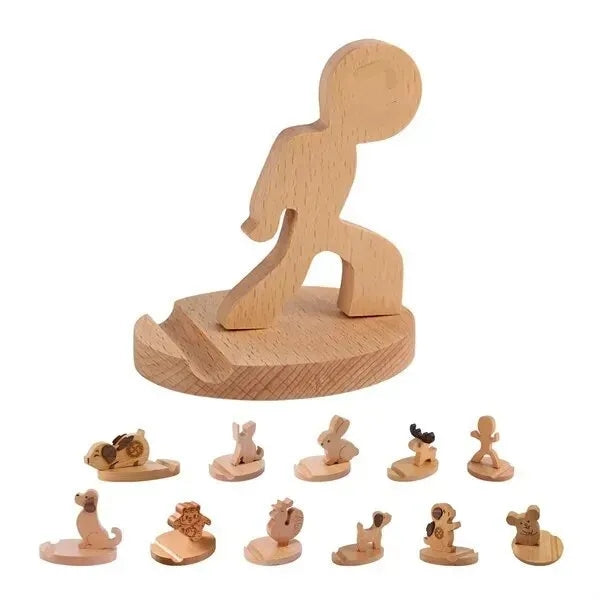 Wooden Phone Stand