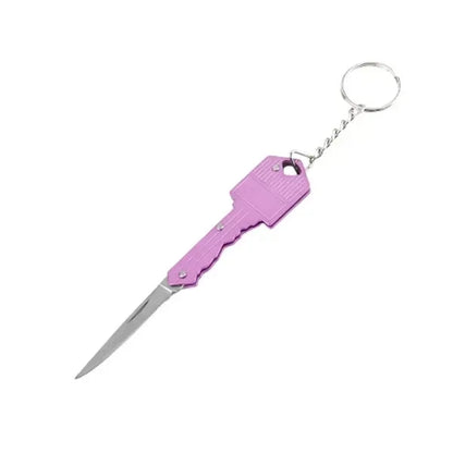 Key shaped keychain