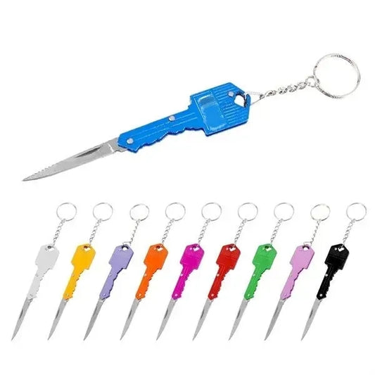 Key shaped keychain