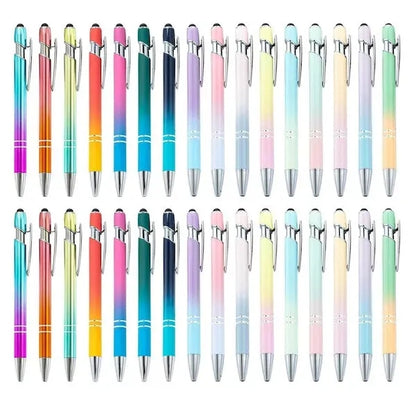 Metal Ballpoint Pen with Stylus Tip