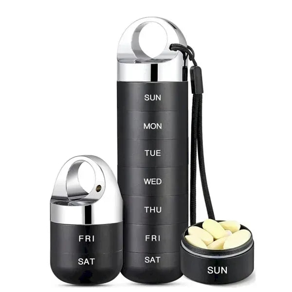 7-Day Waterproof Pill Box