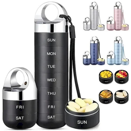 7-Day Waterproof Pill Box