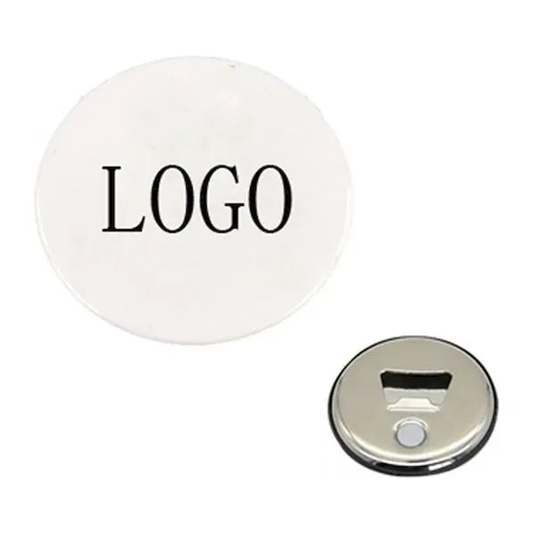 Round Fridge Magnet Bottle Opener