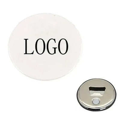 Round Fridge Magnet Bottle Opener