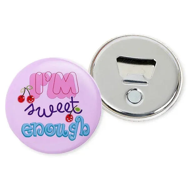 Round Fridge Magnet Bottle Opener
