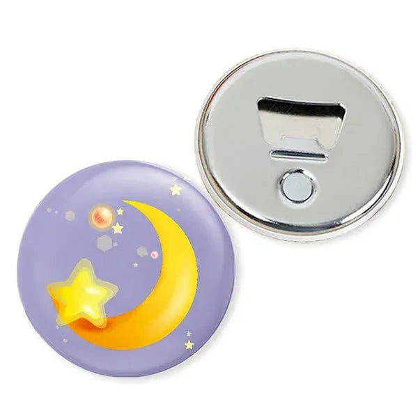 Round Fridge Magnet Bottle Opener