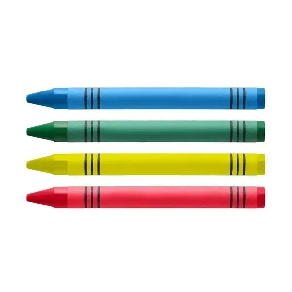 Canvas Tote Bag with Crayons