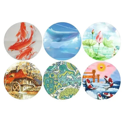 Full Color Round Ceramic Coaster