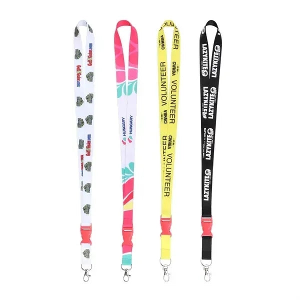 3/4" Detachable Lanyards Keychain