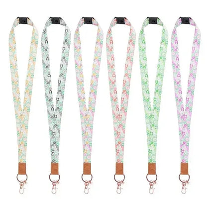 3/4" Polyester Breakaway Lanyard ID Badge Holder W/ Hook