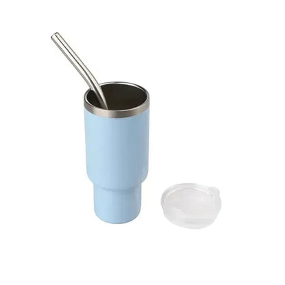 2oz Tumbler Shot Glass With Straw and Lid