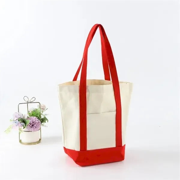 12oz Small Recycled Cotton Canvas Tote