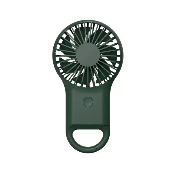 Rechargeable Handheld Fan with Carabiner