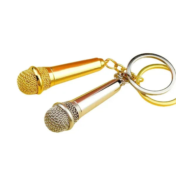 Microphone Keychain