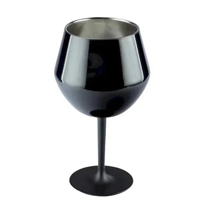 400ML Wine Glass with Stainless Steel Base