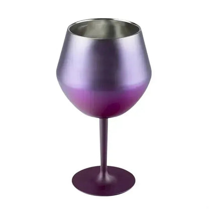 400ML Wine Glass with Stainless Steel Base