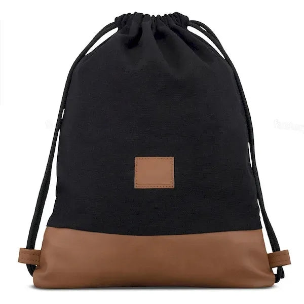 Blank Polyester Drawstring Backpack