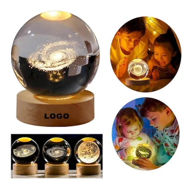 3D Galaxy Night Light