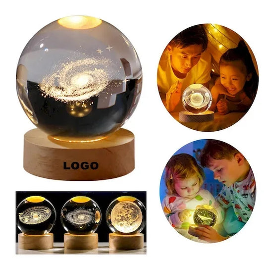 3D Galaxy Night Light