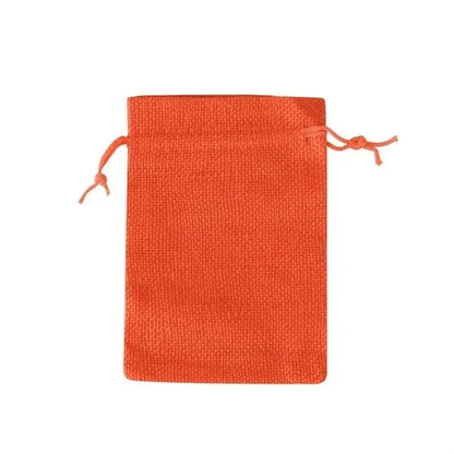 Custom Burlap Drawstring Pocket