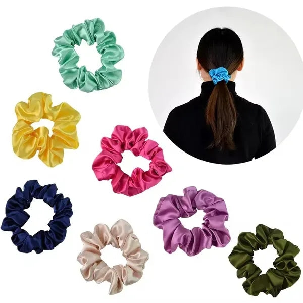 Satin Scrunchy Hair Tie