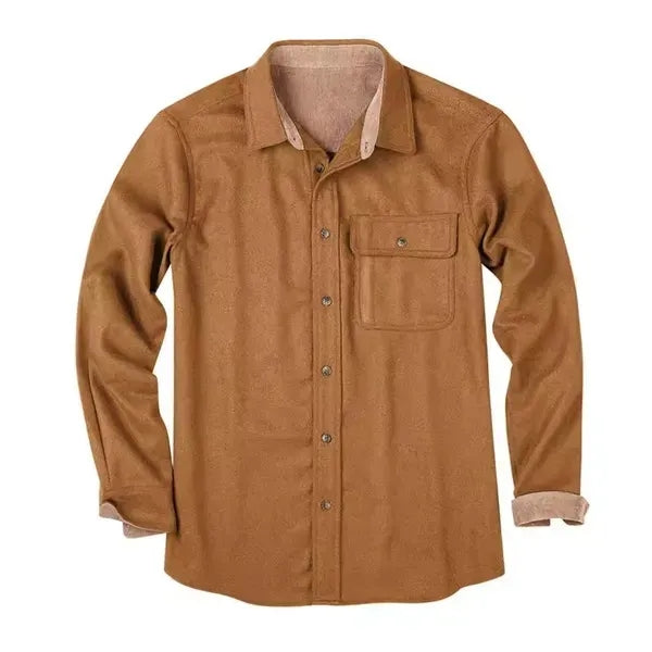Men's All Cotton Flannel Shirt