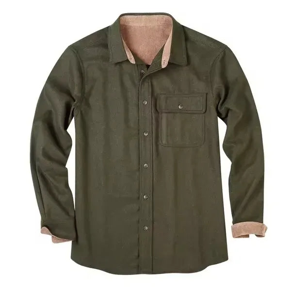 Men's All Cotton Flannel Shirt