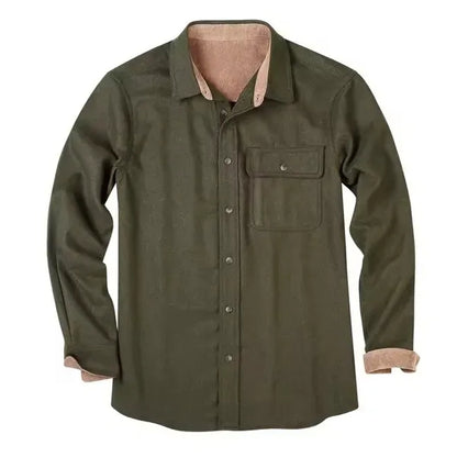 Men's All Cotton Flannel Shirt
