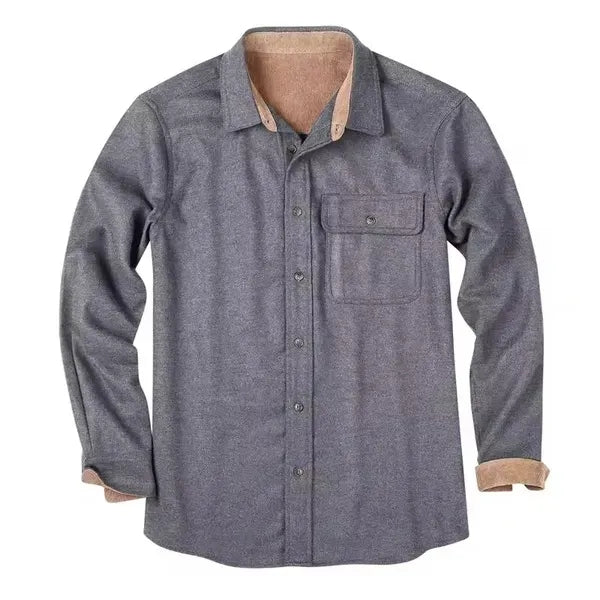 Men's All Cotton Flannel Shirt