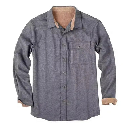 Men's All Cotton Flannel Shirt