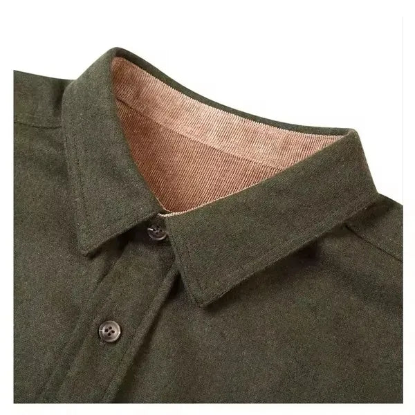 Men's All Cotton Flannel Shirt