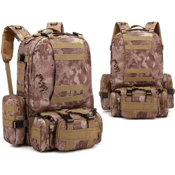 60L Military Tactical Backpack