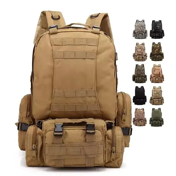 60L Military Tactical Backpack