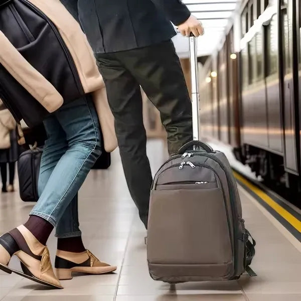 20 Inch Rolling Backpack with Wheels