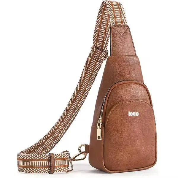 Leather Crossbody Sling Bag