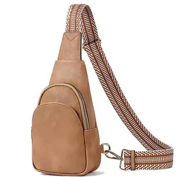 Leather Crossbody Sling Bag
