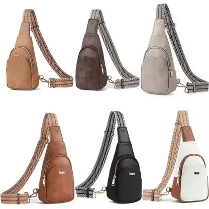 Leather Crossbody Sling Bag