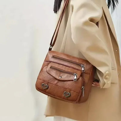 PU Leather Crossbody Bag