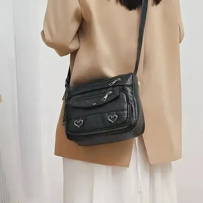 PU Leather Crossbody Bag