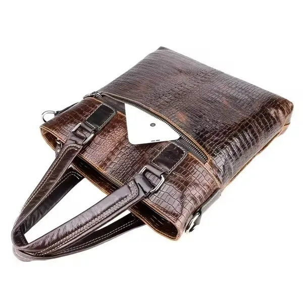 Leather Waterproof Crossbody Bag